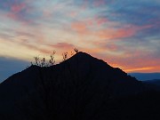 MONTE CASTELLO da Valpiana di Serina con spettacolare tramonto il 15 dicembre 2025 - FOTOGALLERY